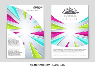 Abstract vector layout background set. For art template design, list, front page, mockup brochure theme style, banner, idea, cover, booklet, print, flyer, book, blank, card, ad, sign, sheet,, a4.