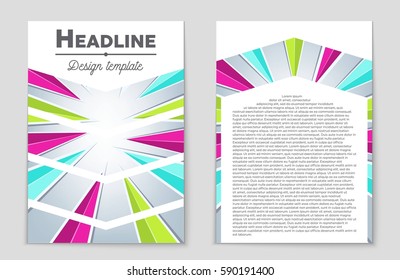 Abstract vector layout background set. For art template design, list, front page, mockup brochure theme style, banner, idea, cover, booklet, print, flyer, book, blank, card, ad, sign, sheet,, a4.