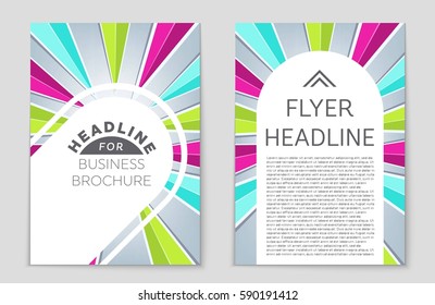 Abstract vector layout background set. For art template design, list, front page, mockup brochure theme style, banner, idea, cover, booklet, print, flyer, book, blank, card, ad, sign, sheet,, a4.