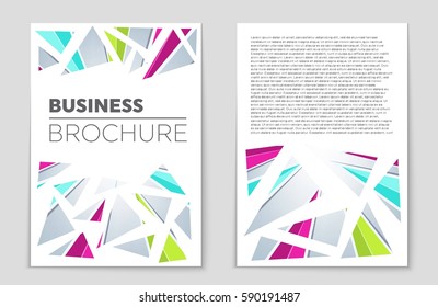 Abstract vector layout background set. For art template design, list, front page, mockup brochure theme style, banner, idea, cover, booklet, print, flyer, book, blank, card, ad, sign, sheet,, a4.