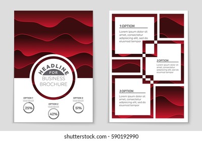 Abstract vector layout background set. For art template design, list, front page, mockup brochure theme style, banner, idea, cover, booklet, print, flyer, book, blank, card, ad, sign, sheet,, a4.