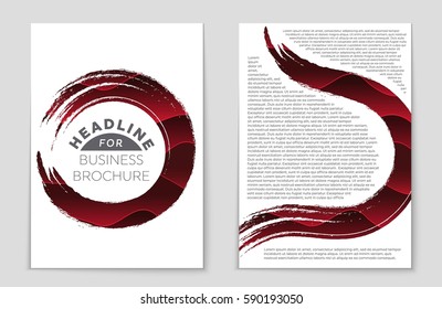 Abstract vector layout background set. For art template design, list, front page, mockup brochure theme style, banner, idea, cover, booklet, print, flyer, book, blank, card, ad, sign, sheet,, a4.