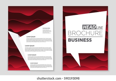 Abstract vector layout background set. For art template design, list, front page, mockup brochure theme style, banner, idea, cover, booklet, print, flyer, book, blank, card, ad, sign, sheet,, a4.