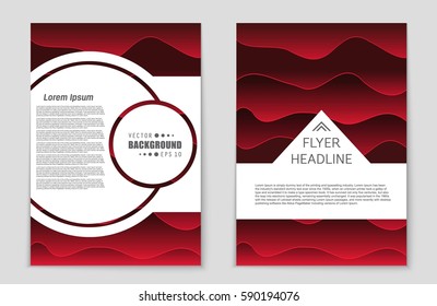 Abstract vector layout background set. For art template design, list, front page, mockup brochure theme style, banner, idea, cover, booklet, print, flyer, book, blank, card, ad, sign, sheet,, a4.
