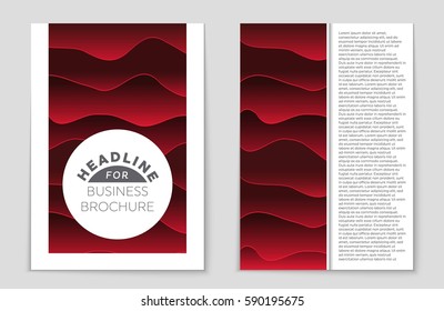 Abstract vector layout background set. For art template design, list, front page, mockup brochure theme style, banner, idea, cover, booklet, print, flyer, book, blank, card, ad, sign, sheet,, a4.