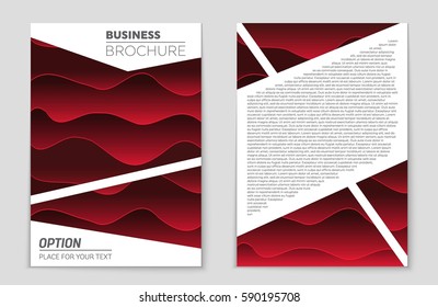 Abstract vector layout background set. For art template design, list, front page, mockup brochure theme style, banner, idea, cover, booklet, print, flyer, book, blank, card, ad, sign, sheet,, a4.