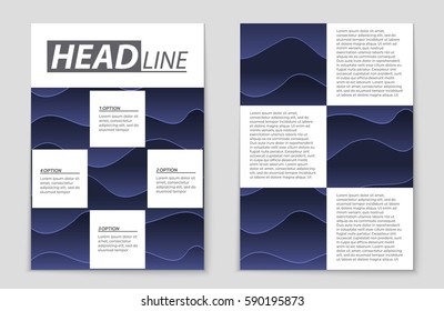 Abstract vector layout background set. For art template design, list, front page, mockup brochure theme style, banner, idea, cover, booklet, print, flyer, book, blank, card, ad, sign, sheet,, a4.