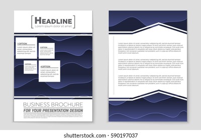 Abstract vector layout background set. For art template design, list, front page, mockup brochure theme style, banner, idea, cover, booklet, print, flyer, book, blank, card, ad, sign, sheet,, a4.