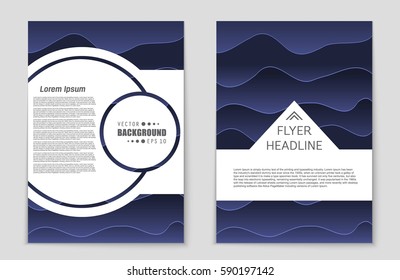 Abstract vector layout background set. For art template design, list, front page, mockup brochure theme style, banner, idea, cover, booklet, print, flyer, book, blank, card, ad, sign, sheet,, a4.