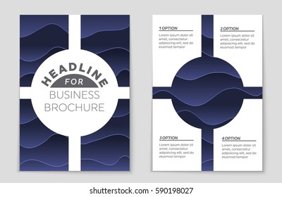 Abstract vector layout background set. For art template design, list, front page, mockup brochure theme style, banner, idea, cover, booklet, print, flyer, book, blank, card, ad, sign, sheet,, a4.