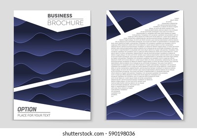Abstract vector layout background set. For art template design, list, front page, mockup brochure theme style, banner, idea, cover, booklet, print, flyer, book, blank, card, ad, sign, sheet,, a4.