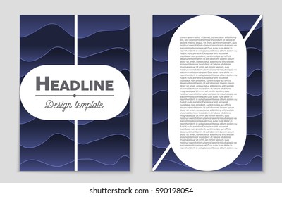 Abstract vector layout background set. For art template design, list, front page, mockup brochure theme style, banner, idea, cover, booklet, print, flyer, book, blank, card, ad, sign, sheet,, a4.