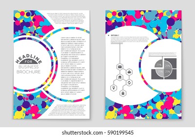 Abstract vector layout background set. For art template design, list, front page, mockup brochure theme style, banner, idea, cover, booklet, print, flyer, book, blank, card, ad, sign, sheet,, a4.