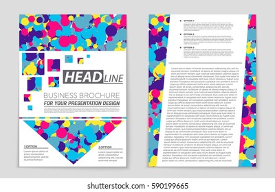 Abstract vector layout background set. For art template design, list, front page, mockup brochure theme style, banner, idea, cover, booklet, print, flyer, book, blank, card, ad, sign, sheet,, a4.