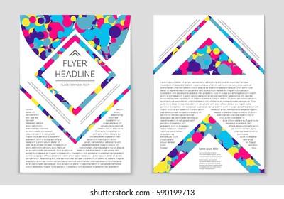 Abstract vector layout background set. For art template design, list, front page, mockup brochure theme style, banner, idea, cover, booklet, print, flyer, book, blank, card, ad, sign, sheet,, a4.