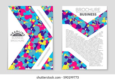 Abstract vector layout background set. For art template design, list, front page, mockup brochure theme style, banner, idea, cover, booklet, print, flyer, book, blank, card, ad, sign, sheet,, a4.