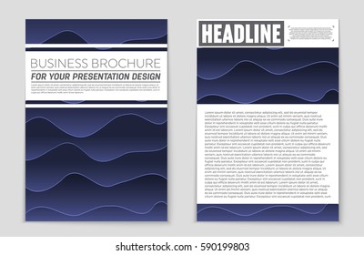 Abstract vector layout background set. For art template design, list, front page, mockup brochure theme style, banner, idea, cover, booklet, print, flyer, book, blank, card, ad, sign, sheet,, a4.