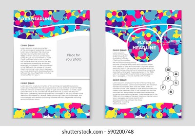 Abstract vector layout background set. For art template design, list, front page, mockup brochure theme style, banner, idea, cover, booklet, print, flyer, book, blank, card, ad, sign, sheet,, a4.