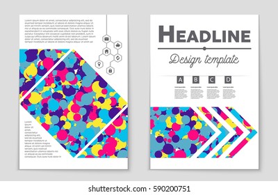 Abstract vector layout background set. For art template design, list, front page, mockup brochure theme style, banner, idea, cover, booklet, print, flyer, book, blank, card, ad, sign, sheet,, a4.