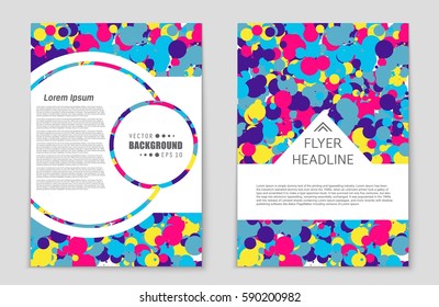 Abstract vector layout background set. For art template design, list, front page, mockup brochure theme style, banner, idea, cover, booklet, print, flyer, book, blank, card, ad, sign, sheet,, a4.