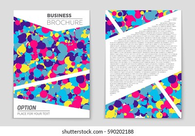Abstract vector layout background set. For art template design, list, front page, mockup brochure theme style, banner, idea, cover, booklet, print, flyer, book, blank, card, ad, sign, sheet,, a4.