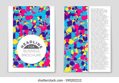 Abstract vector layout background set. For art template design, list, front page, mockup brochure theme style, banner, idea, cover, booklet, print, flyer, book, blank, card, ad, sign, sheet,, a4.