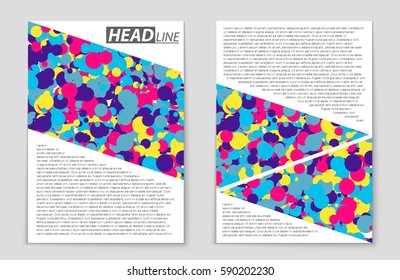 Abstract vector layout background set. For art template design, list, front page, mockup brochure theme style, banner, idea, cover, booklet, print, flyer, book, blank, card, ad, sign, sheet,, a4.