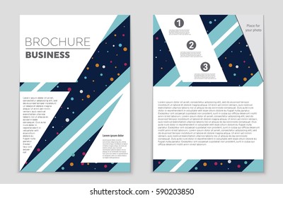 Abstract vector layout background set. For art template design, list, front page, mockup brochure theme style, banner, idea, cover, booklet, print, flyer, book, blank, card, ad, sign, sheet,, a4.