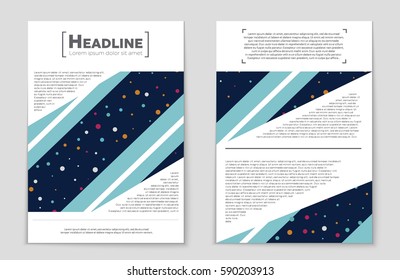 Abstract vector layout background set. For art template design, list, front page, mockup brochure theme style, banner, idea, cover, booklet, print, flyer, book, blank, card, ad, sign, sheet,, a4.