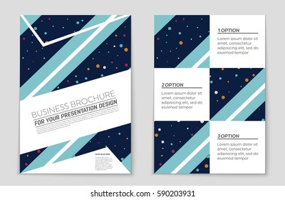 Abstract vector layout background set. For art template design, list, front page, mockup brochure theme style, banner, idea, cover, booklet, print, flyer, book, blank, card, ad, sign, sheet,, a4.