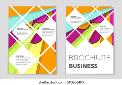 Abstract vector layout background set. For art template design, list, front page, mockup brochure theme style, banner, idea, cover, booklet, print, flyer, book, blank, card, ad, sign, sheet,, a4