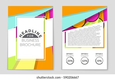 Abstract vector layout background set. For art template design, list, front page, mockup brochure theme style, banner, idea, cover, booklet, print, flyer, book, blank, card, ad, sign, sheet,, a4