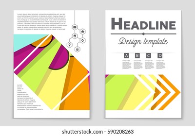 Abstract vector layout background set. For art template design, list, front page, mockup brochure theme style, banner, idea, cover, booklet, print, flyer, book, blank, card, ad, sign, sheet,, a4