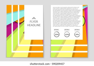 Abstract vector layout background set. For art template design, list, front page, mockup brochure theme style, banner, idea, cover, booklet, print, flyer, book, blank, card, ad, sign, sheet,, a4