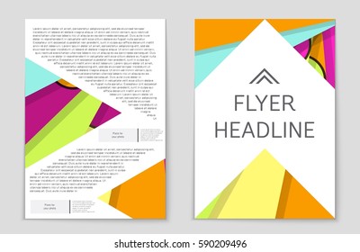 Abstract vector layout background set. For art template design, list, front page, mockup brochure theme style, banner, idea, cover, booklet, print, flyer, book, blank, card, ad, sign, sheet,, a4