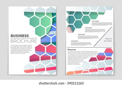 Abstract vector layout background set. For art template design, list, front page, mockup brochure theme style, banner, idea, cover, booklet, print, flyer, book, blank, card, ad, sign, sheet,, a4