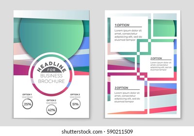 Abstract vector layout background set. For art template design, list, front page, mockup brochure theme style, banner, idea, cover, booklet, print, flyer, book, blank, card, ad, sign, sheet,, a4