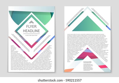 Abstract vector layout background set. For art template design, list, front page, mockup brochure theme style, banner, idea, cover, booklet, print, flyer, book, blank, card, ad, sign, sheet,, a4