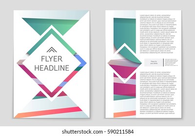 Abstract vector layout background set. For art template design, list, front page, mockup brochure theme style, banner, idea, cover, booklet, print, flyer, book, blank, card, ad, sign, sheet,, a4