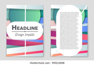 Abstract vector layout background set. For art template design, list, front page, mockup brochure theme style, banner, idea, cover, booklet, print, flyer, book, blank, card, ad, sign, sheet,, a4