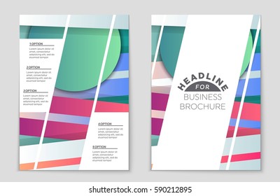 Abstract vector layout background set. For art template design, list, front page, mockup brochure theme style, banner, idea, cover, booklet, print, flyer, book, blank, card, ad, sign, sheet,, a4