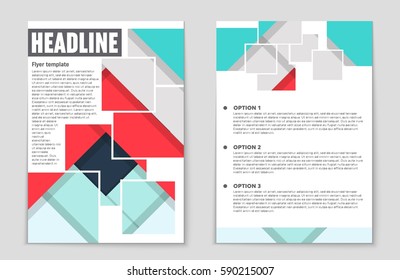 Abstract vector layout background set. For art template design, list, front page, mockup brochure theme style, banner, idea, cover, booklet, print, flyer, book, blank, card, ad, sign, sheet,, a4