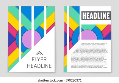 Abstract vector layout background set. For art template design, list, front page, mockup brochure theme style, banner, idea, cover, booklet, print, flyer, book, blank, card, ad, sign, sheet,, a4.