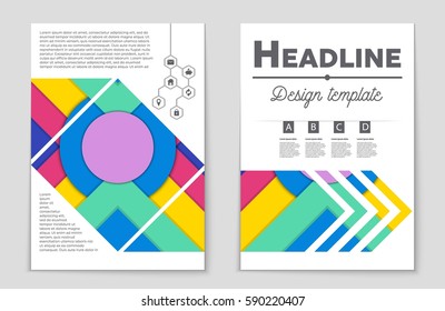 Abstract vector layout background set. For art template design, list, front page, mockup brochure theme style, banner, idea, cover, booklet, print, flyer, book, blank, card, ad, sign, sheet,, a4.