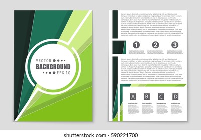Abstract vector layout background set. For art template design, list, front page, mockup brochure theme style, banner, idea, cover, booklet, print, flyer, book, blank, card, ad, sign, sheet,, a4.