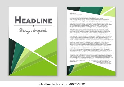 Abstract vector layout background set. For art template design, list, front page, mockup brochure theme style, banner, idea, cover, booklet, print, flyer, book, blank, card, ad, sign, sheet,, a4.