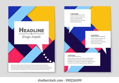 Abstract vector layout background set. For art template design, list, front page, mockup brochure theme style, banner, idea, cover, booklet, print, flyer, book, blank, card, ad, sign, sheet,, a4.