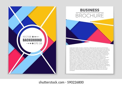 Abstract vector layout background set. For art template design, list, front page, mockup brochure theme style, banner, idea, cover, booklet, print, flyer, book, blank, card, ad, sign, sheet,, a4.