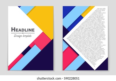 Abstract vector layout background set. For art template design, list, front page, mockup brochure theme style, banner, idea, cover, booklet, print, flyer, book, blank, card, ad, sign, sheet,, a4.