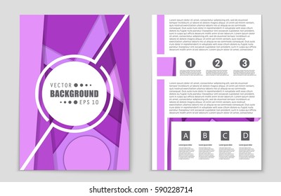 Abstract vector layout background set. For art template design, list, front page, mockup brochure theme style, banner, idea, cover, booklet, print, flyer, book, blank, card, ad, sign, sheet,, a4.
